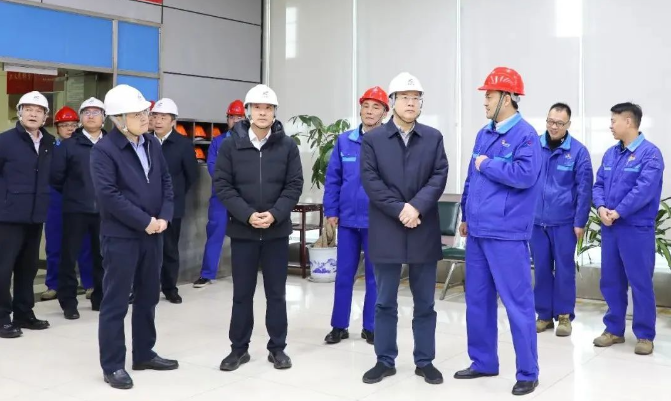江蘇省國資委領導到徐礦督導檢查安全穩定工作